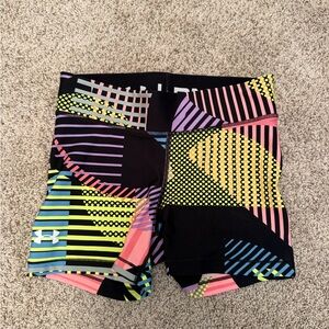 Under Armour Black and Pink Athletic Spandex